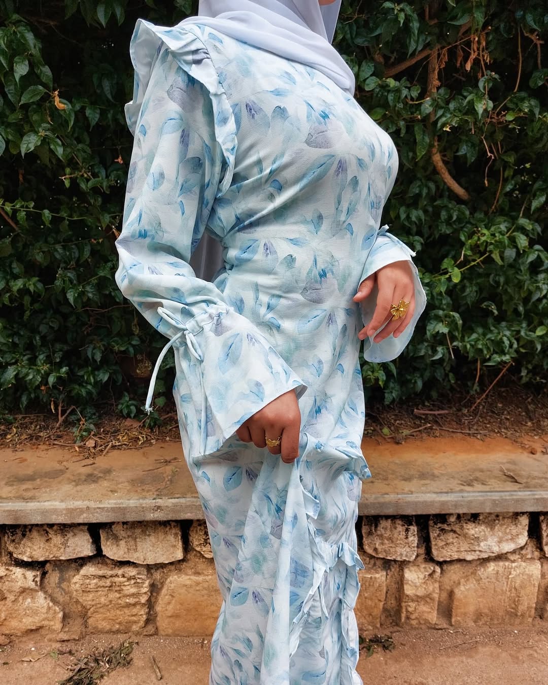 Flory Blue Dress