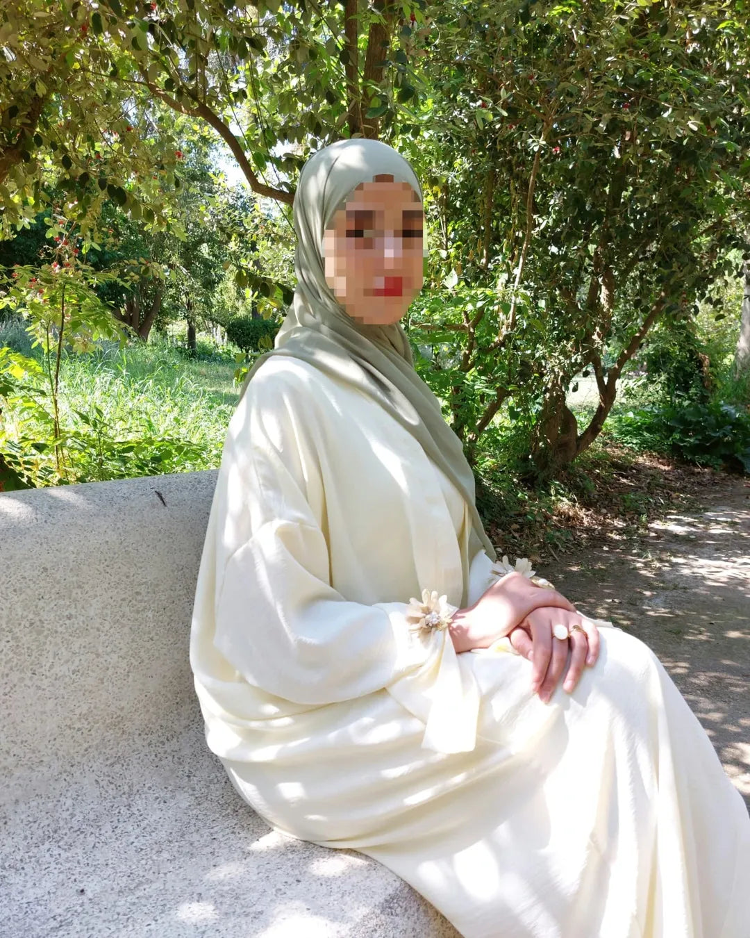 Yellow Butter Abaya