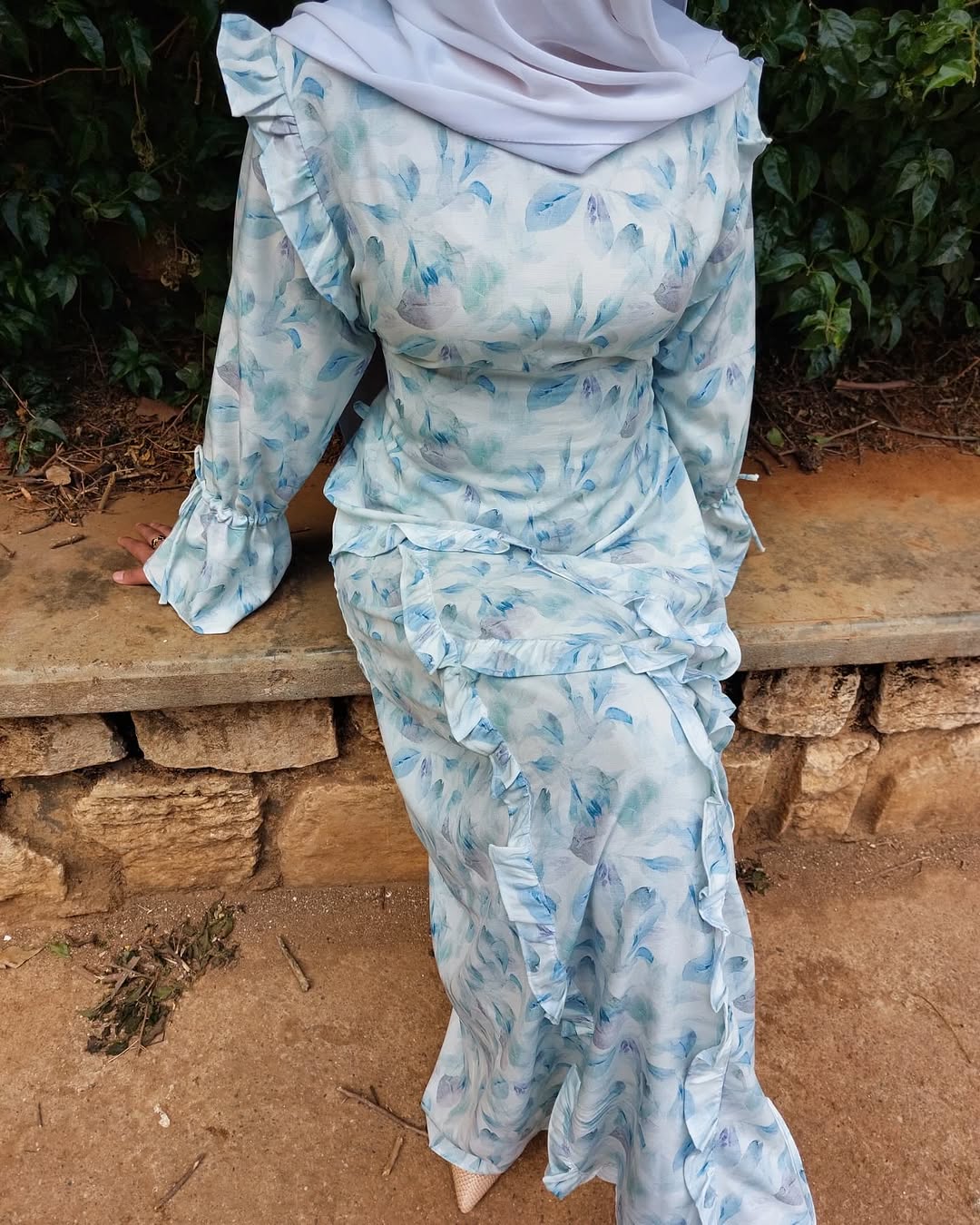Flory Blue Dress
